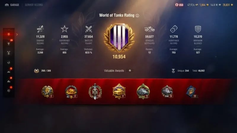 Legend rank