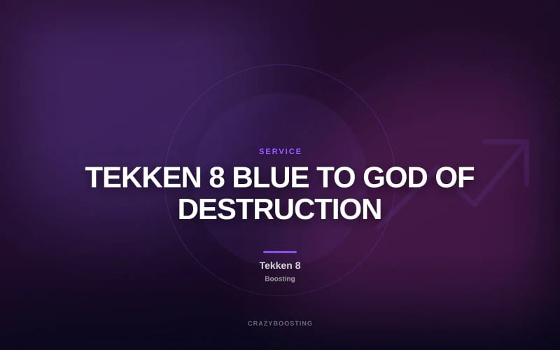 TEKKEN 8 BLUE TO GOD OF DESTRUCTION