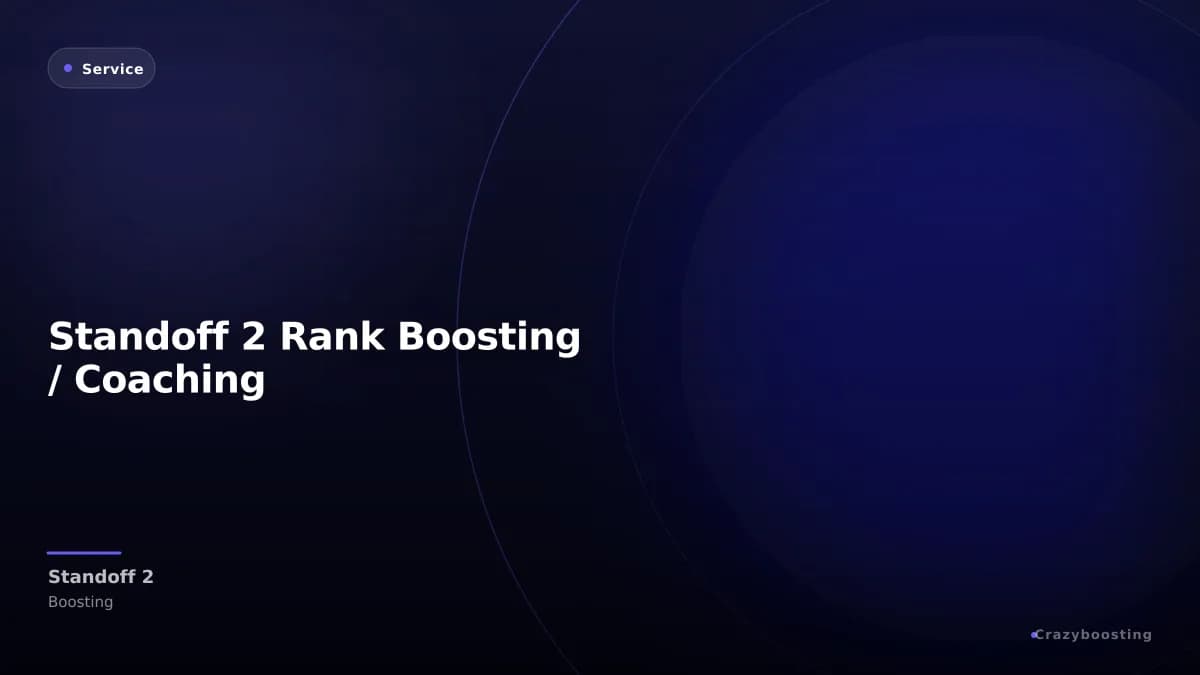 Standoff 2 Rank Boosting / Coaching