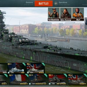 World of Warships Premium Account – EU Server | Tier 10 Yamato + Rare Ships & Voicepacks