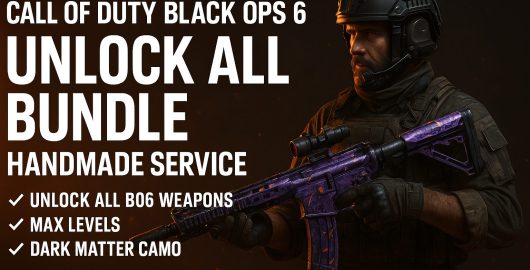Call of Duty Black Ops 6 Unlock All Bundle – Handmade Boosting Service